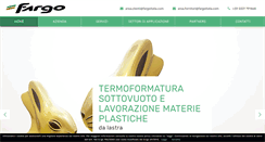 Desktop Screenshot of fargoitalia.com