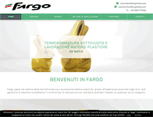 Tablet Screenshot of fargoitalia.com
